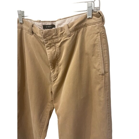 J Crew mens pants warm outdoor thick cotton with flannel lining 33/32 - Picture 6 of 12